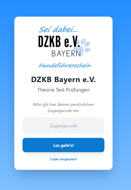 DZKB Bayern e.V.-Prüfungstrainer
